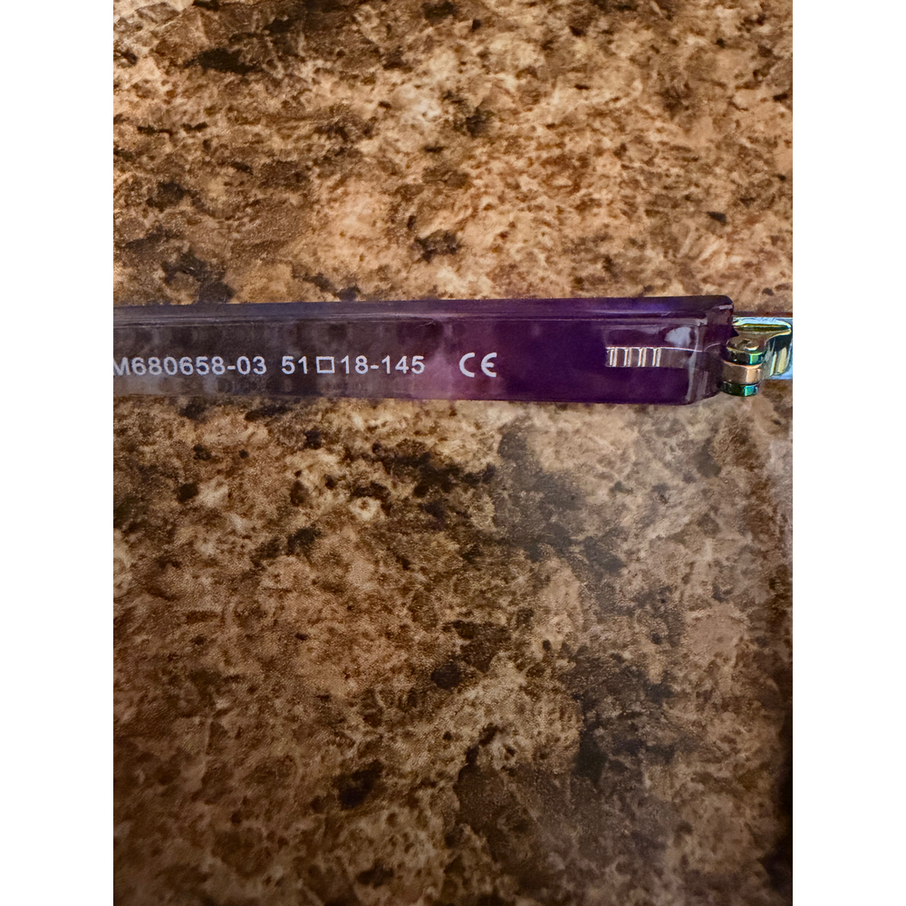 Unknown Brand New Multi Color Metal Glasses in Pink - Picture 4 of 4